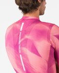 CASTELLI Cycling short sleeve jersey - GIRO ESPRESSO - pink