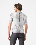 CASTELLI Cycling short sleeve jersey - GIRO ESPRESSO - grey