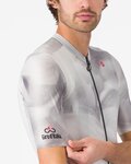 CASTELLI Cycling short sleeve jersey - GIRO ESPRESSO - grey