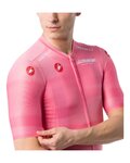CASTELLI Cycling short sleeve jersey - GIRO109 COMPETIZIONE 4 - pink