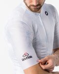 CASTELLI Cycling short sleeve jersey - GIRO109 TROFEO - white
