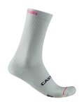 CASTELLI Cyclingclassic socks - GIRO LOGO 18 - white