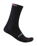 CASTELLI Cyclingclassic socks - GIRO LOGO 18 - black