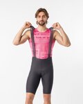 CASTELLI Cycling bib shorts - GIRO TROFEO 2 - grey