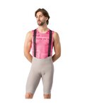 CASTELLI Cycling bib shorts - GIRO TROFEO 2 - beige
