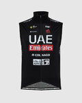 PISSEI Cycling gilet - UAE TEAM EMIRATES 2024 - black