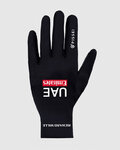 PISSEI Cycling long-finger gloves - UAE TEAM EMIRATES 2024 - black