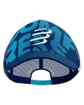 COMPRESSPORT Cycling hat - TRUCKER CAP - blue