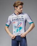 ALÉ Cycling short sleeve jersey - BAHRAIN VICTORIOUS 2025 - white/blue