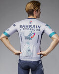 ALÉ Cycling short sleeve jersey - BAHRAIN VICTORIOUS 2025 - white/blue