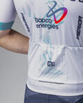 ALÉ Cycling short sleeve jersey - BAHRAIN VICTORIOUS 2025 - white/blue