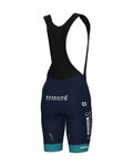 ALÉ Cycling bib shorts - BAHRAIN VICTORIOUS 2025 - blue