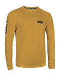 ROCDAY Cycling summer long sleeve jersey - PODIUM - yellow
