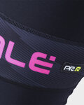 ALÉ Cycling long trousers withot bib - PR-R MILD TIGHTS - black/pink