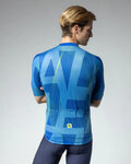 ALÉ Cycling short sleeve jersey - PR-E SYNERGY - blue