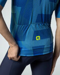ALÉ Cycling short sleeve jersey - PR-E SYNERGY - blue