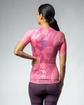 ALÉ Cycling short sleeve jersey - PRAGMA ENJOY W - pink