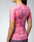 ALÉ Cycling short sleeve jersey - PRAGMA ENJOY W - pink