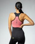 ALÉ Cycling skinsuit - PRAGMA COLOR BLOCK W - pink