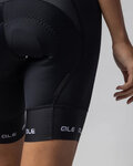 ALÉ Cycling shorts without bib - STRADA 2.0 PR-E - black/white