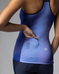 ALÉ top - PRAGMA AURORA - blue