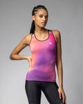 ALÉ Cycling sleeveless jersey - AURORA PRAGMA - pink/purple
