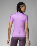 ALÉ Cycling short sleeve jersey - COLOR BLOCK PRAGMA - purple