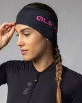 ALÉ Cycling headband - ACCESSORI FONDO - black/pink