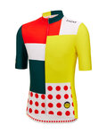 SANTINI Cycling short sleeve jersey - TDF COMBO - multicolour