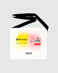 PISSEI Cycling bag - UAE TEAM EMIRATES - GIRO + TOUR 24 - white/pink/yellow