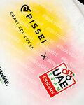 PISSEI Cycling bag - UAE TEAM EMIRATES - GIRO + TOUR 24 - white/pink/yellow