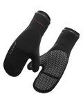 ZONE3 Cycling long-finger gloves - THERMO MITTS  - black