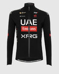 PISSEI Cycling thermal jacket - UAE TEAM EMIRATES - XRG 2025 GIACCA PRIMAPELLE OFFICIAL - black