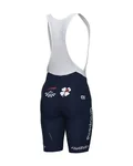 ALÉ Cycling shorts without bib - GROUPAMA FDJ 2024 - blue/white