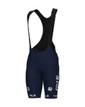 ALÉ Cycling bib shorts - GROUPAMA FDJ 2025 - blue