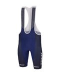 SANTINI Cycling bib shorts - TREK FACTORY RACING 2025 - blue