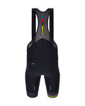 SANTINI Cycling bib shorts - UCI OFFICIAL WORLD CHAMPION - black