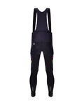 SANTINI Cycling long bib trousers - UCI WORLD CHAMPION - black