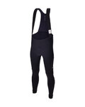 SANTINI Cycling long bib trousers - UCI WORLD CHAMPION - black
