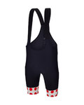 SANTINI Cycling bib shorts - TOUR DE FRANCE - BIB SHORTS - black