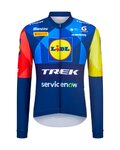 SANTINI Cycling summer long sleeve jersey - LIDL TREK 2026 FAN LINE