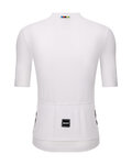 SANTINI Cycling short sleeve jersey - UCI WORLD CHAMPION - white