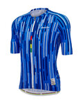 SANTINI Cycling short sleeve jersey - UCI SALO' DEL GARDA 1962 - blue