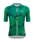 SANTINI Cycling short sleeve jersey - UCI COLORADO 1986 - green