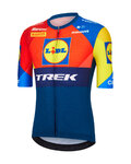 SANTINI Cycling short sleeve jersey - LIDL TREK 2025 - multicolour