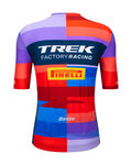 SANTINI Cycling short sleeve jersey - TREK FACTORY RACING 2025 - multicolour