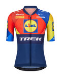 SANTINI Cycling short sleeve jersey - LIDL TREK 2025 - multicolour