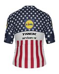 SANTINI Cycling short sleeve jersey - LIDL TREK 2026 NATIONAL CHAMPION US