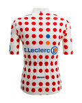 SANTINI Cycling short sleeve jersey - TOUR DE FRANCE - POLKA DOT JERSEY - multicolour