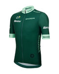 SANTINI Cycling short sleeve jersey - TOUR DE FRANCE - GREEN JERSEY - green